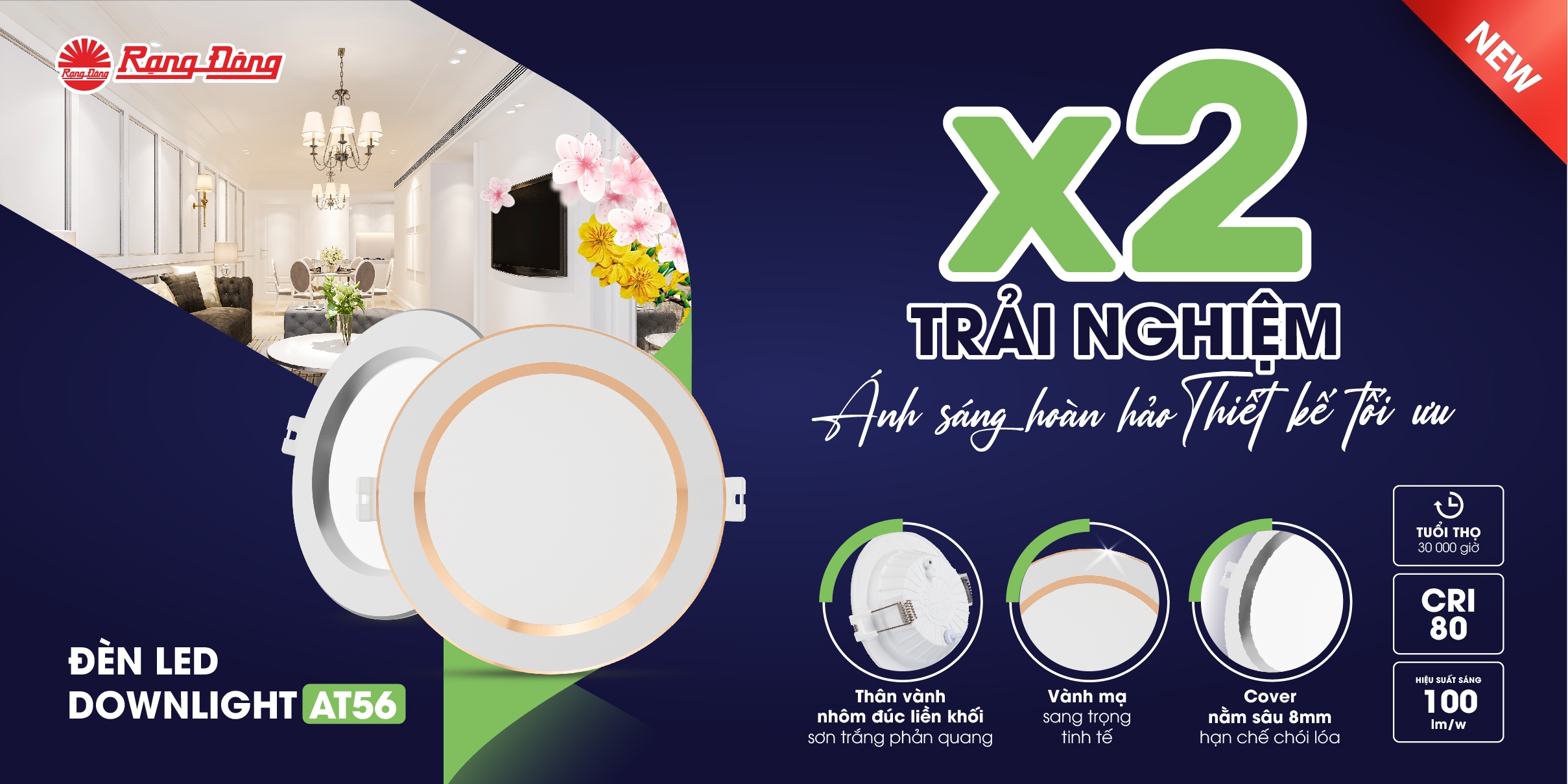 Đào tạo sản phẩm downlight AT56